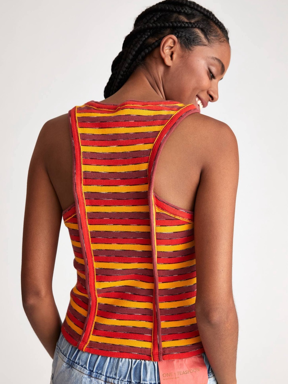 Anthropologie Ribbed Racer Tank - Picture 8 of 11